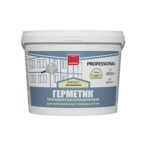 NEOMID mineral professional герметик строительный ведро 3кг готовый купить в Санкт-Петербурге