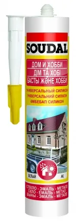 Соудал универсальный силикон белый 280мл купить в Санкт-Петербурге