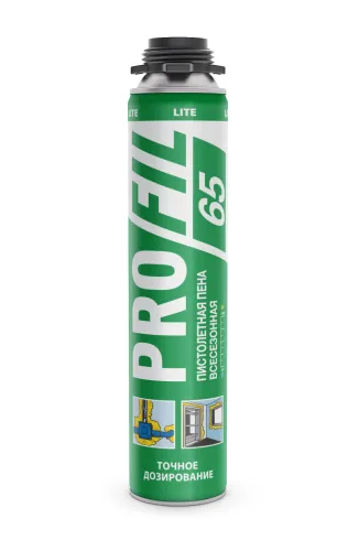 Soudal Profil 65 LITE всесезонная 625мл пистолетная монтажная пена купить в Санкт-Петербурге