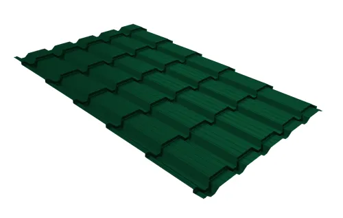Профиль волновой GL Quadro Profi 0.50мм GreenCoat Pural BT купить в Санкт-Петербурге