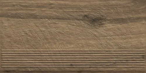 Ступень без капиноса с насечками Carrizo wood структурная 300х600х8.5мм Paradyz 8шт/уп купить в Санкт-Петербурге