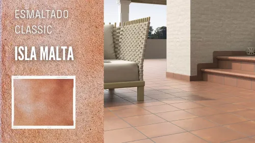 Ступень фронтальная Peldano Esmaltados Classic Isla Malta 24.4х33х1.8 матовая Gres de Aragon купить в Санкт-Петербурге