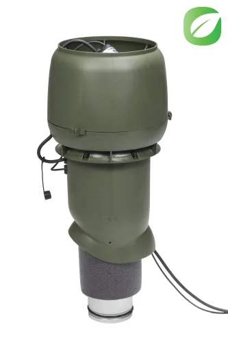 Вентилятор ECo190P D125/225 h500мм зеленый Vilpe купить в Санкт-Петербурге