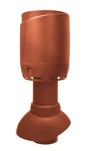 Вентиляционный выход неизолированный FLOW 110P/300 с колпаком Vilpe купить в Санкт-Петербурге
