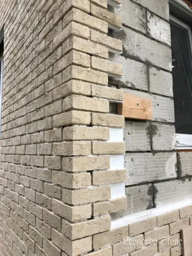 Leonardo Stone Термопанель Углы Дижон 404 370х370х640х60мм 0,64пог. м/шт купить в Санкт-Петербурге