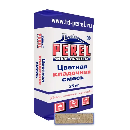 Цветная кладочная смесь Perel VL (лето) 0220 бежевый 25кг купить в Санкт-Петербурге