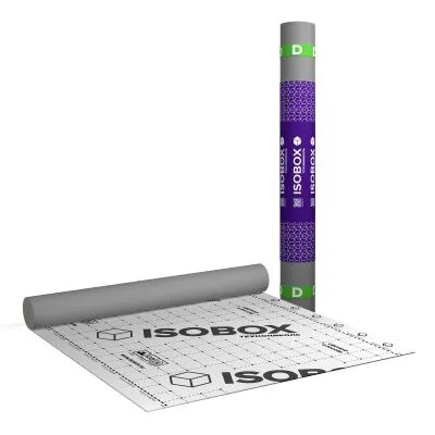 Пароизоляция с клеевой полосой ISOBOX D+ 1.6х43.75м 70м2 купить в Санкт-Петербурге