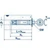 SORMAT EBF 12 Анкер PFG с петлей EBF 12 10шт/уп купить в Москве