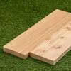 Доска террасная (Вельвет) ТехноНиколь Лиственница (35) сорт B 3000х142х27мм (3 шт) купить в Санкт-Петербурге