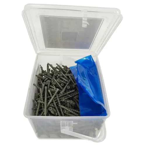 Упаковка саморезов (скрытый крепеж) Hidden Wood Screws С4 60мм 350шт/уп купить в Санкт-Петербурге