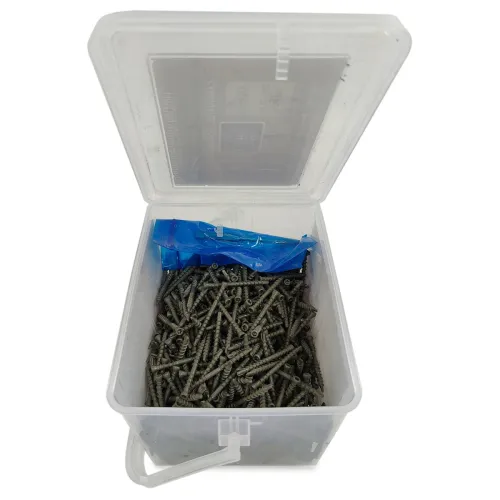 Упаковка саморезов (скрытый крепеж) Hidden Wood Screws С4 48мм 700шт/уп купить в Санкт-Петербурге