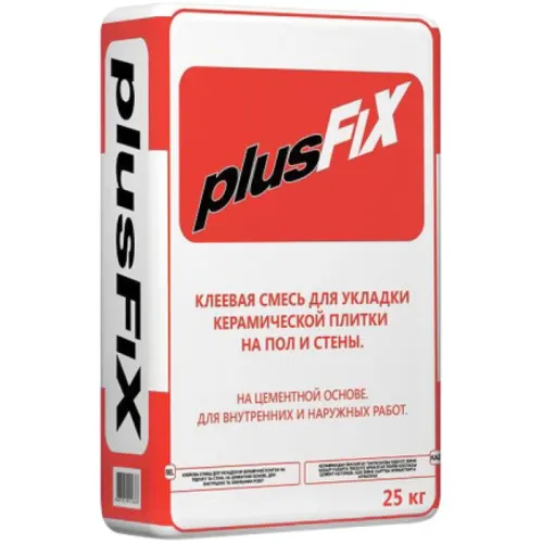 PLUSFIX 25кг Клей цементный серый LITOKOL купить в Санкт-Петербурге