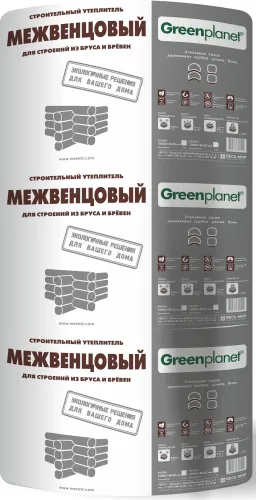 Утеплитель Межвенцовый 45мм х 200мм, 6м х 4шт, 24мп Шелтер Green Planet купить в Санкт-Петербурге