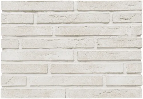 BrickWell Фасадная плитка Simple Ультрабелый Ригель 310х40х20мм 0.72м2/уп 63шт/м2 купить в Санкт-Петербурге