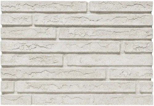 BrickWell Фасадная плитка Traditional Слоновая кость Ригель 470х40х20мм 0.48м2/уп 42шт/м2 купить в Санкт-Петербурге