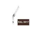 8017 коричневый матовый 8017 коричневый матовый