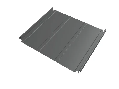 Кликфальц Double Pro Line GL 0.50мм 9006 (серебро) Satin с пленкой на замках {длины по спецификации} купить в Санкт-Петербурге