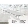 Ступень фронтальная Peldano Recto Ardenas Cromo R12 33х120х1.2 антислип 2шт/упак Exagres купить в Санкт-Петербурге