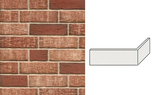 Клинкерная плитка угловая W690NF11 (240+115)x11x71мм 15шт/уп FeldHaus купить в Санкт-Петербурге