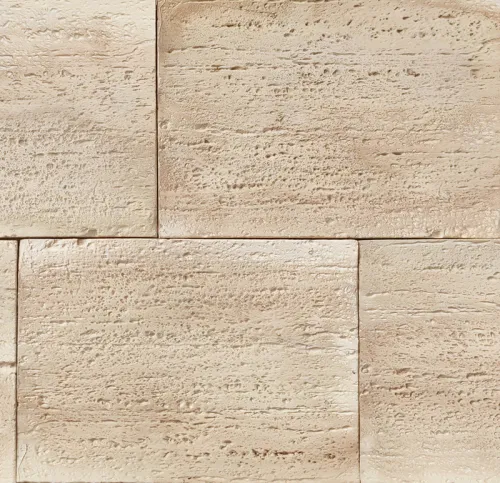 RAMO искусственный камень ТРАВЕРТИН бежевый (бетон) 1,14м2/уп купить в Санкт-Петербурге