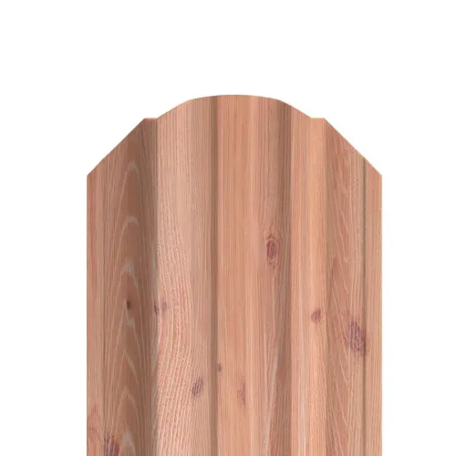Штакетник МП TRAPEZE-O-БР фигурный 0.45мм Ecosteel Texture {длины по списку} купить в Санкт-Петербурге