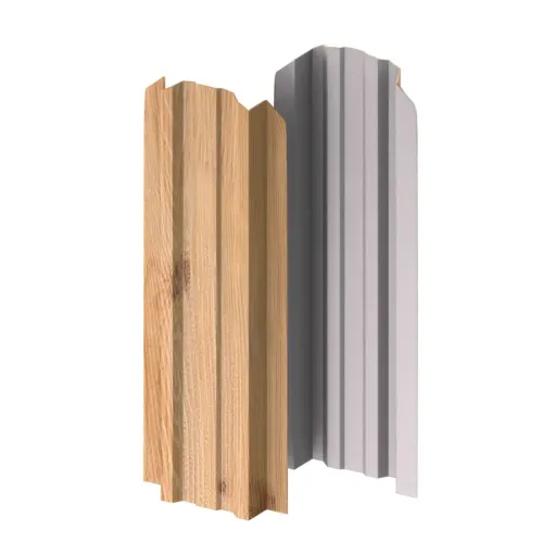 Штакетник МП LАNE-O-БР фигурный 0.45мм Ecosteel Texture {длины по списку} купить в Санкт-Петербурге