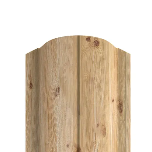 Штакетник МП ELLIPSE-O-БР фигурный 0.45мм Ecosteel Texture {длины по списку} купить в Санкт-Петербурге