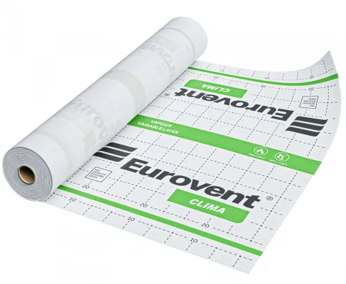 Пароизоляция Eurovent Clima 1.5х50м 75м2 купить в Санкт-Петербурге