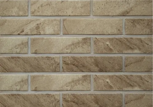 Фасадная плитка Mattone Pietra Beige гладкая 240х65х7мм Paradyz 46шт/уп купить в Санкт-Петербурге