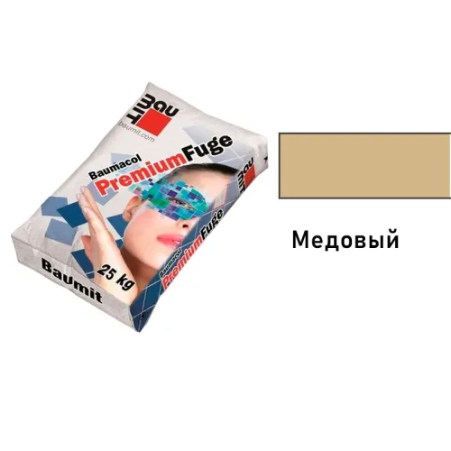 Baumit Baumacol PremiumFuge 25кг Затирка для швов эластичная медовый купить в Санкт-Петербурге