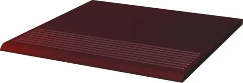 Ступень без капиноса с насечками Cloud brown гладкая 300х300х8.5мм Paradyz 13шт/уп купить в Санкт-Петербурге