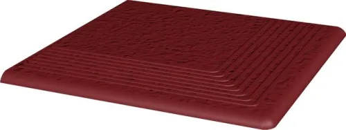 Ступень угловая без капиноса с насечками Natural rosa duro структурный 300х300х11 Paradyz купить в Санкт-Петербурге