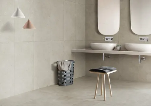 Керамогранит FlakeCement 120х60х0.8 Кремовый нат. (2шт/уп/1.44м2) VitrA