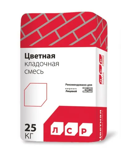 Цветная кладочная смесь ЛСР М75 супребелая 25кг купить в Санкт-Петербурге