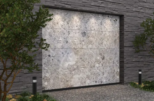 Ворота гаражные секционные Prestige Lux L-гофр smooth 3000х2250мм ALUTECH купить в Санкт-Петербурге