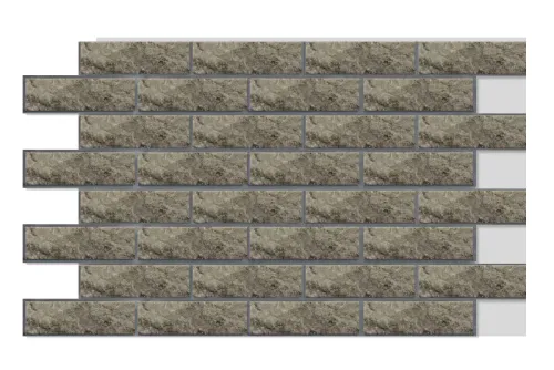 Термопанель рядовая ППС Paradyz Mattone Pietra Grafit 460х1150х60мм (0.47м2) CeramoTHERM купить в Санкт-Петербурге