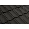 Черепица композитная 0.40мм 1340х420мм CM ROOF BOND BLACK (черный) купить в Москве