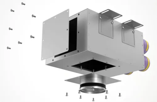 Коллектор металлический на 8 выходов KV 125/75x8 Provent купить в Москве