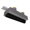 Щелевой диффузор в гипрок с КСД на 2 прямых выхода VPNDG/F 500/75x2 Provent купить в Санкт-Петербурге