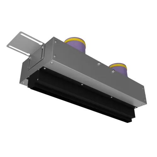 Щелевой диффузор в гипрок с КСД на 2 прямых выхода VPNDG/F 500/75x2 Provent купить в Санкт-Петербурге