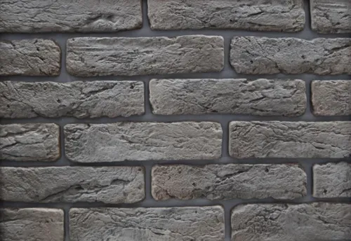 Искусственный камень Старый кирпич 295х65мм серый 1.06м2 CraftStone купить в Санкт-Петербурге