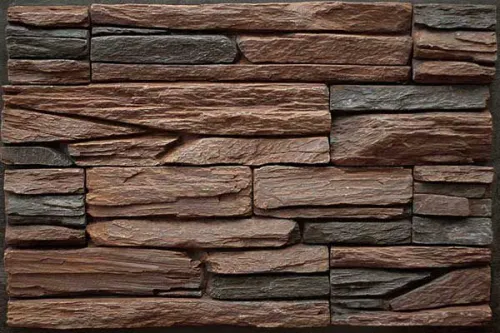 Искусственный камень Лайт Танвальд микс коричневый 0.45м2 CraftStone купить в Санкт-Петербурге