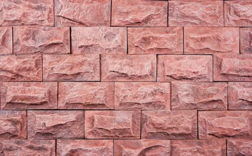 Искусственный камень Лайт Известняк 193х96мм красный 0.9м2 CraftStone купить в Санкт-Петербурге