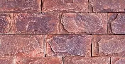 Искусственный камень Лайт Сланец мини 195х95мм коричневый 1м2 CraftStone купить в Санкт-Петербурге