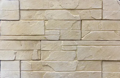 Искусственный камень Лайт Скалистый пласт слоновая кость 1.2м2 CraftStone купить в Санкт-Петербурге