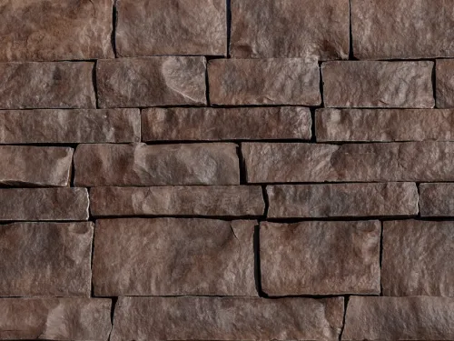 Искусственный камень Лайт Финнстоун коричневый 0.5м2 CraftStone купить в Санкт-Петербурге