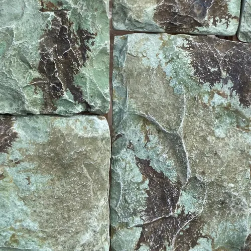 Искусственный камень Лайт Утес зеленый 0.5м2 CraftStone купить в Санкт-Петербурге
