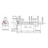 Упак HWX2-GE-P9 4.2х32мм Phillips №2 GREY E-COAT Винты самосверлящие по металу 300шт/уп купить в Санкт-Петербурге