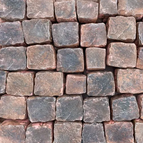 Плитка тротуарная Габбро микс красный CraftStone купить в Санкт-Петербурге