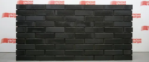 Красная Гвардия Кирпич лицевой Nero Premium Черный флеш Гладкий 1НФ 250х120х65мм 480шт/пд купить в Санкт-Петербурге